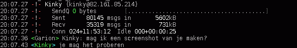 stats l sparse screenshot